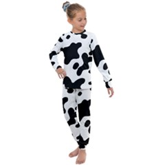 Cow Pattern Kids  Long Sleeve Set  by Wegoenart