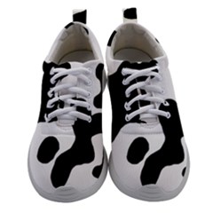 Cow Pattern Women Athletic Shoes by Wegoenart