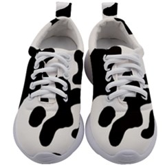 Cow Pattern Kids Athletic Shoes by Wegoenart