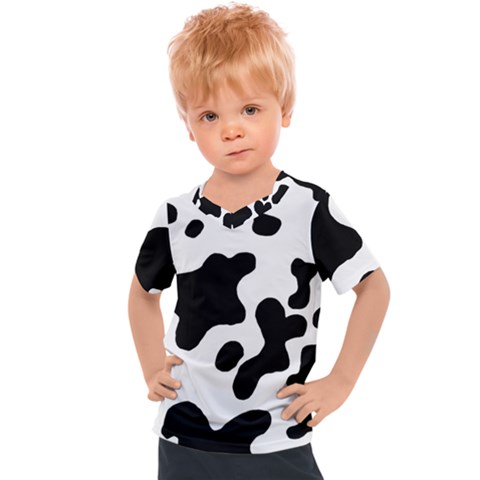 Cow Pattern Kids  Sports Tee by Wegoenart