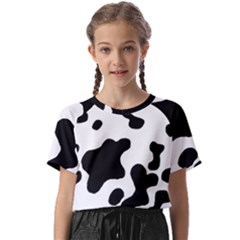 Cow Pattern Kids  Basic Tee by Wegoenart