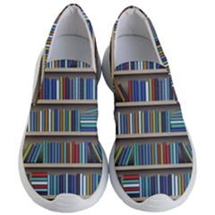 Bookshelf Women s Lightweight Slip Ons by Wegoenart