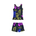 Botany Floral Flower Plant Petals Kids  Boyleg Swimsuit View2