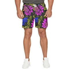 Botany Floral Flower Plant Petals Men s Runner Shorts by Wegoenart