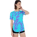 Branches Leaves Colors Summer Perpetual Short Sleeve T-Shirt View1