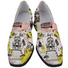 The Park  Pattern Design Women s Chunky Heel Loafers