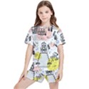 The Park  Pattern Design Kids  Tee and Sports Shorts Set View1