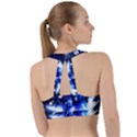 Tardis Background Space Sweetheart Sports Bra View2