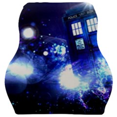 Tardis Background Space Car Seat Velour Cushion 