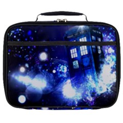 Tardis Background Space Full Print Lunch Bag by Jancukart