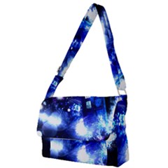 Tardis Background Space Full Print Messenger Bag (s)