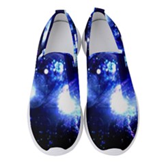 Tardis Background Space Women s Slip On Sneakers