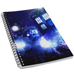 Tardis Background Space 5 5  X 8 5  Notebook