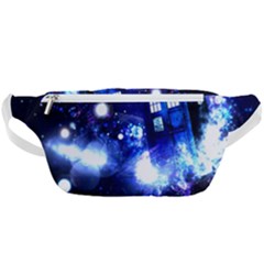 Tardis Background Space Waist Bag  by Jancukart