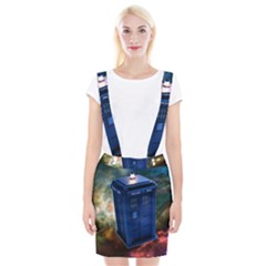 The Police Box Tardis Time Travel Device Used Doctor Who Braces Suspender Skirt by Jancukart