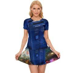 The Police Box Tardis Time Travel Device Used Doctor Who Women s Sports Wear Set by Jancukart