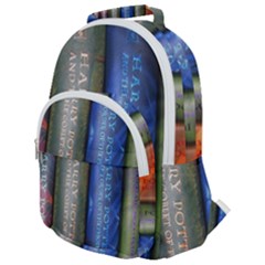 Vintage Collection Book Rounded Multi Pocket Backpack