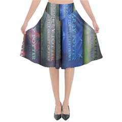 Vintage Collection Book Flared Midi Skirt