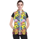 Psychedelic Rock Jimi Hendrix Women s Puffer Vest View1