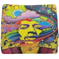 Psychedelic Rock Jimi Hendrix Seat Cushion