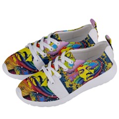 Psychedelic Rock Jimi Hendrix Women s Lightweight Sports Shoes