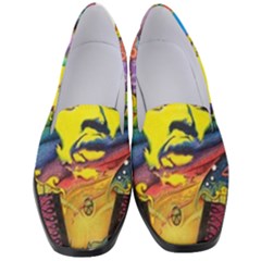 Psychedelic Rock Jimi Hendrix Women s Classic Loafer Heels by Jancukart