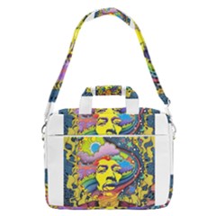 Psychedelic Rock Jimi Hendrix Macbook Pro 16  Shoulder Laptop Bag