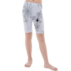 Mandelbrot Apple Males Mathematics Kids  Mid Length Swim Shorts by Jancukart