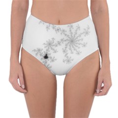 Mandelbrot Apple Males Mathematics Reversible High-waist Bikini Bottoms