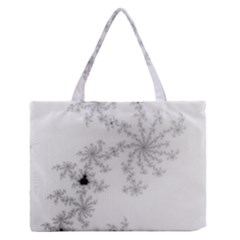 Mandelbrot Apple Males Mathematics Zipper Medium Tote Bag