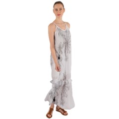 Mandelbrot Apple Males Mathematics Cami Maxi Ruffle Chiffon Dress