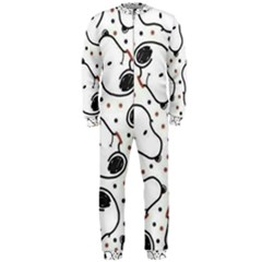 Dog Pattern Onepiece Jumpsuit (men)