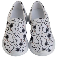 Dog Pattern Kids Lightweight Slip Ons