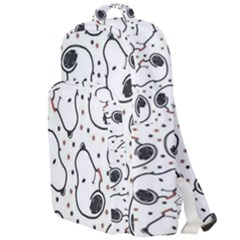 Dog Pattern Double Compartment Backpack by Jancukart