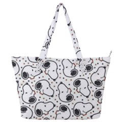 Dog Pattern Full Print Shoulder Bag