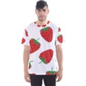 Seamless-pattern-fresh-strawberry Men s Sport Mesh Tee View1