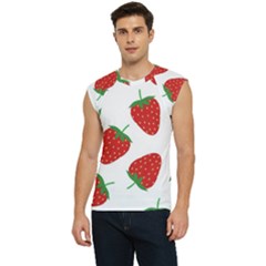 Seamless-pattern-fresh-strawberry Men s Raglan Cap Sleeve Tee by Jancukart