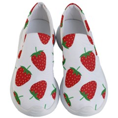 Seamless-pattern-fresh-strawberry Women s Lightweight Slip Ons by Jancukart