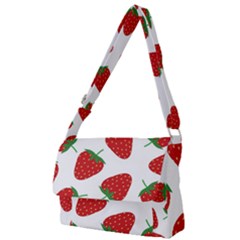 Seamless-pattern-fresh-strawberry Full Print Messenger Bag (s)