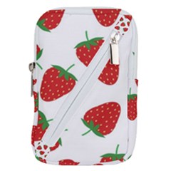 Seamless-pattern-fresh-strawberry Belt Pouch Bag (large)