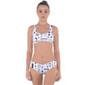 Pattern Hipster Abstract Form Geometric Line Variety Shapes Polka Dots Fashion Style Seamless Criss Cross Bikini Set View1