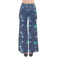 Bons-foot-prints-pattern-background So Vintage Palazzo Pants