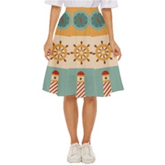 Nautical-elements-collection Classic Short Skirt