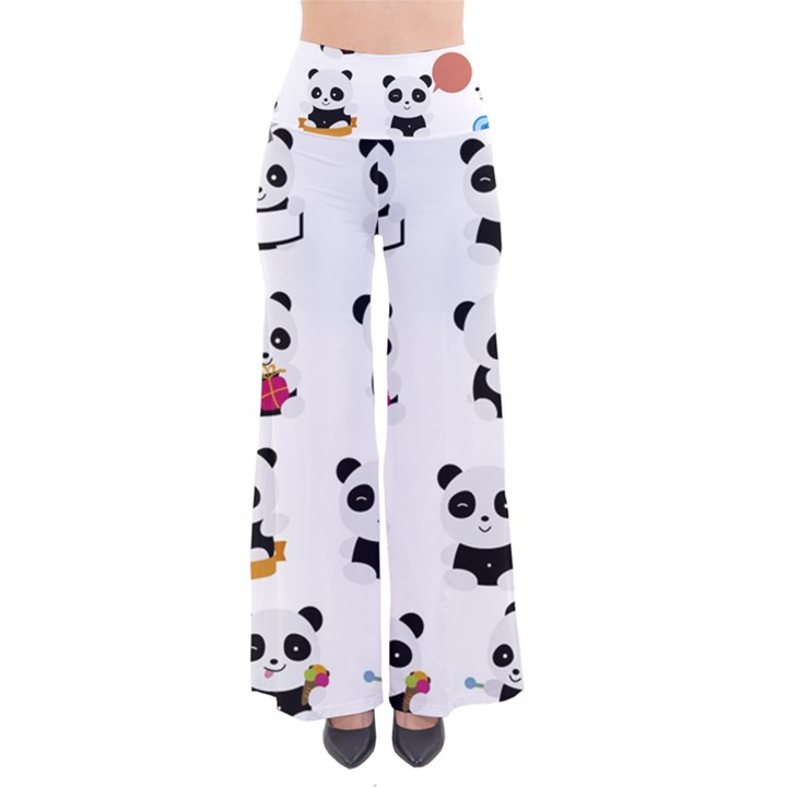 Playing-pandas-cartoons So Vintage Palazzo Pants