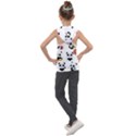 Playing-pandas-cartoons Kids  Sleeveless Hoodie View2