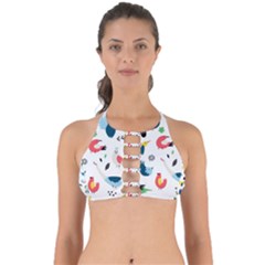 Vector-set-isolates-with-cute-birds-scandinavian-style Perfectly Cut Out Bikini Top