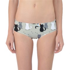 Cute-cat-seamless-pattern Classic Bikini Bottoms