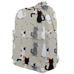 Cute-cat-seamless-pattern Classic Backpack