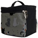 Cute-cat-seamless-pattern Make Up Travel Bag (Big) View2