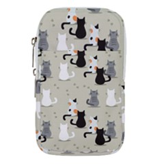 Cute-cat-seamless-pattern Waist Pouch (small)